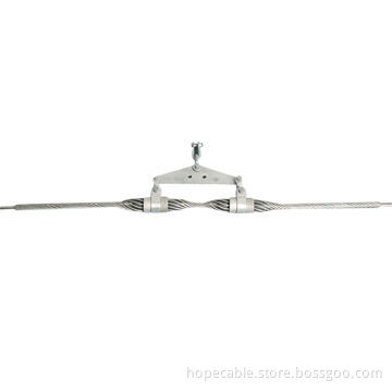 Double Suspension Clamp for ADSS, 100-1000m in ADSS, Configured Model by Cable Diameter and Span